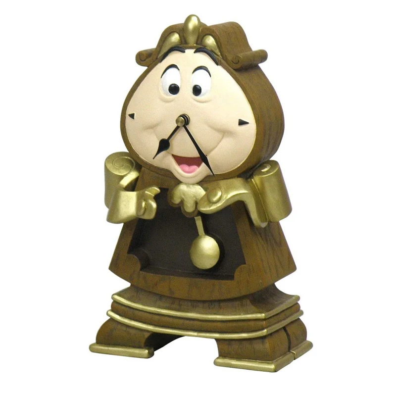 Original Beauty and the Beast Cogsworth Clock Action Figure Model