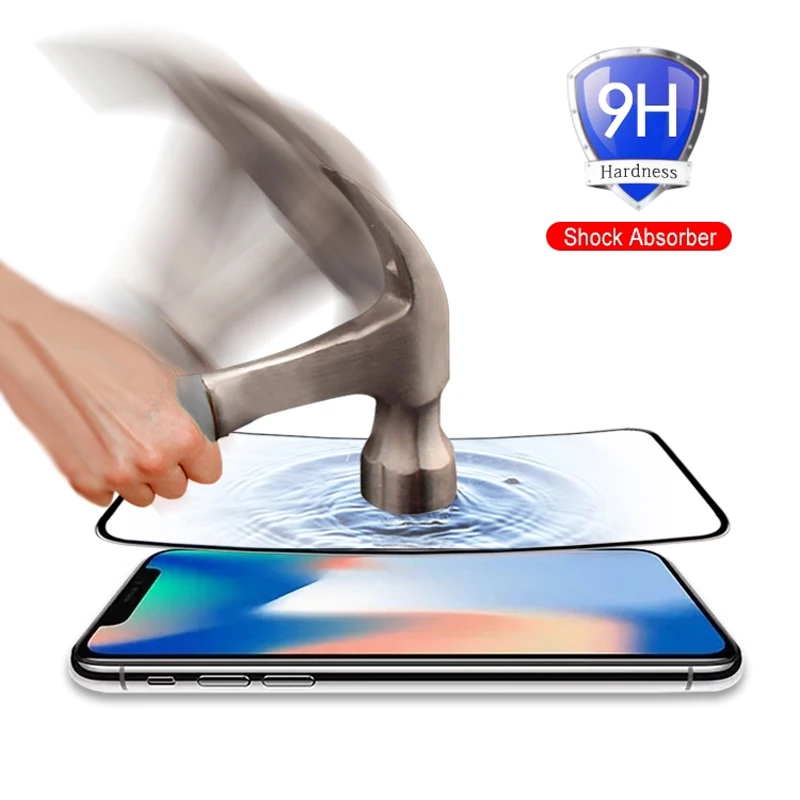Взрывозащищенный протектор экрана гибкая пленка для iPhone Xs Max XR Xs Nano Microcrystal стеклянная пленка для iPhone 7 8 6 6s Plus