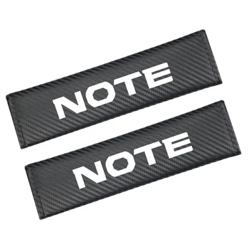 

Auto Accessories Car Safety Belt Covers Seat Belt Case for Nissan NOTE E11 E12 ALMERA patrol leaf Car Styling