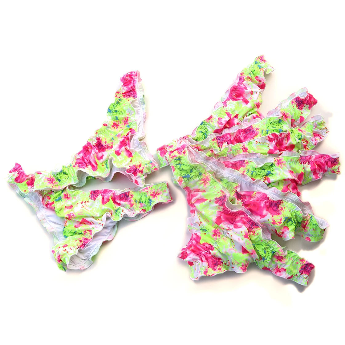 Costume Da Bagno Bikini Brasiliano Perizoma Inferiore Bikini Sexy Segreto Sfacciato Stampa Costumi Da Bagno Gialli Bikini Biquini Costume Da Bagno