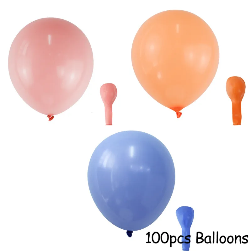 100pcs mix 3 color C Буквы прозрачная коробка аксессуары для воздушных шаров Baby Shower счастливый день рождения шарики для свадебного украшения Воздушные шары коробка вечерние воздушные шары - Цвет: 100pcs mix 3 color C