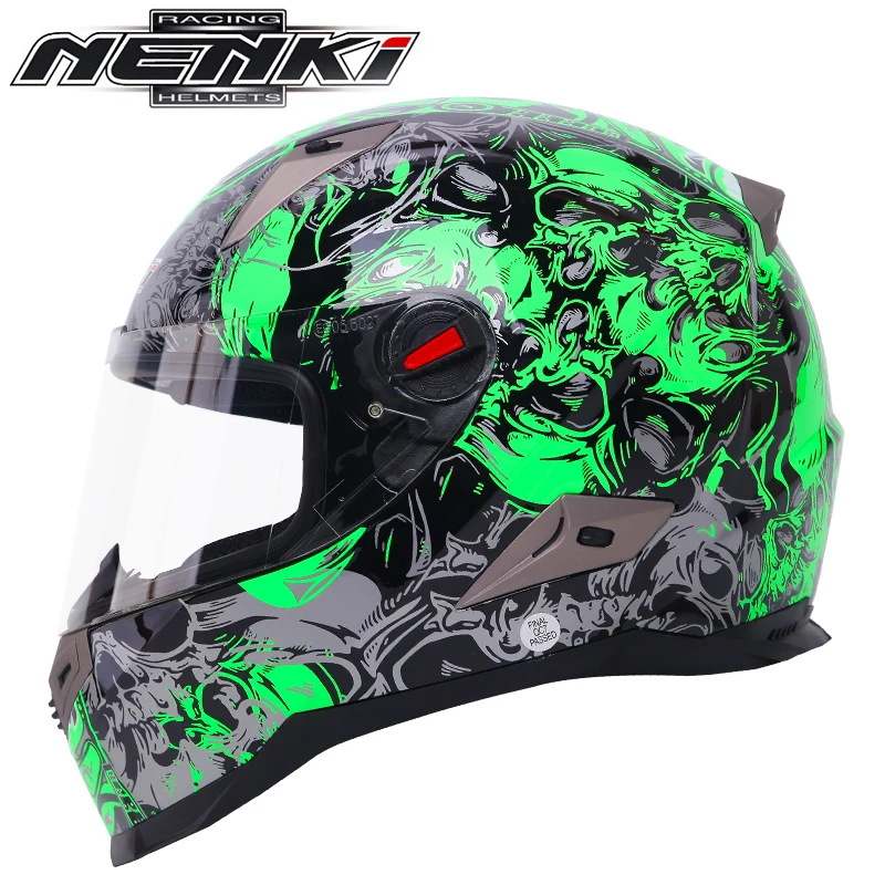 Original Men's Motorcycle Helmet Full Face Motorcycle Helmet Riding ABS Material Motocross Moto ece Certification Hull Moto