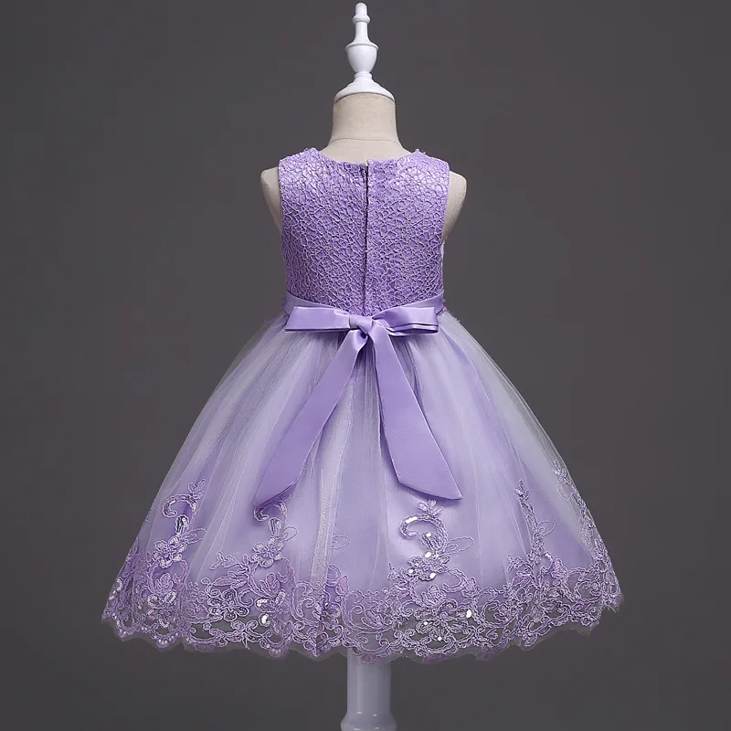 Летнее кружевное платье принцессы; платье для девочек; детское платье-пачка; свадебное платье; детская юбка для выступления танцев; детское