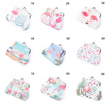 

Flamingo Transparent Cosmetic Bag Travel Zipper Make Up Case Organizer Storage Wash Box Makeup Pouch