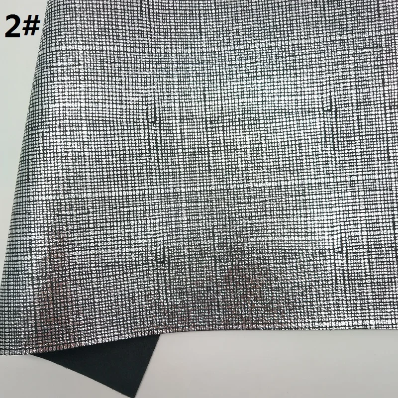 1 шт. 21X29 см металлическая искусственная кожа ткань, синтетическая кожа ткань листы, из искусственной кожи для изготовления луков LEOsyntheticoDIY T320 - Цвет: 2
