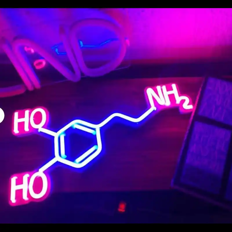 リトル分子のドーパミンネオンサインネオン看板部屋壁の装飾の結婚式ゲームルームのインテリア 飾り額 看板 Aliexpress