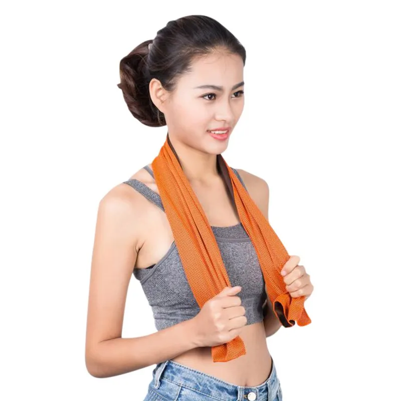 1 Piece Summer Cooling Sports Towel Outdoor Towel Microfiber Fabric Quick-Dry Ice Towels Yoga Climbing Exercise New Qgnv - Цвет: 5