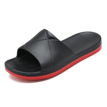 

Outdoor Flat Slippers 2020 Summer Casual Fashion Men's Flip Flops Beach Sandals Men Home Unisex Non-slip Shoes Sandals Size 48