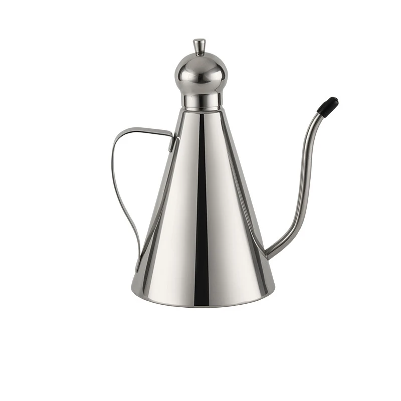 1L нержавеющая сталь Оливковое масло уксус Диспенсер банка приправа горшок