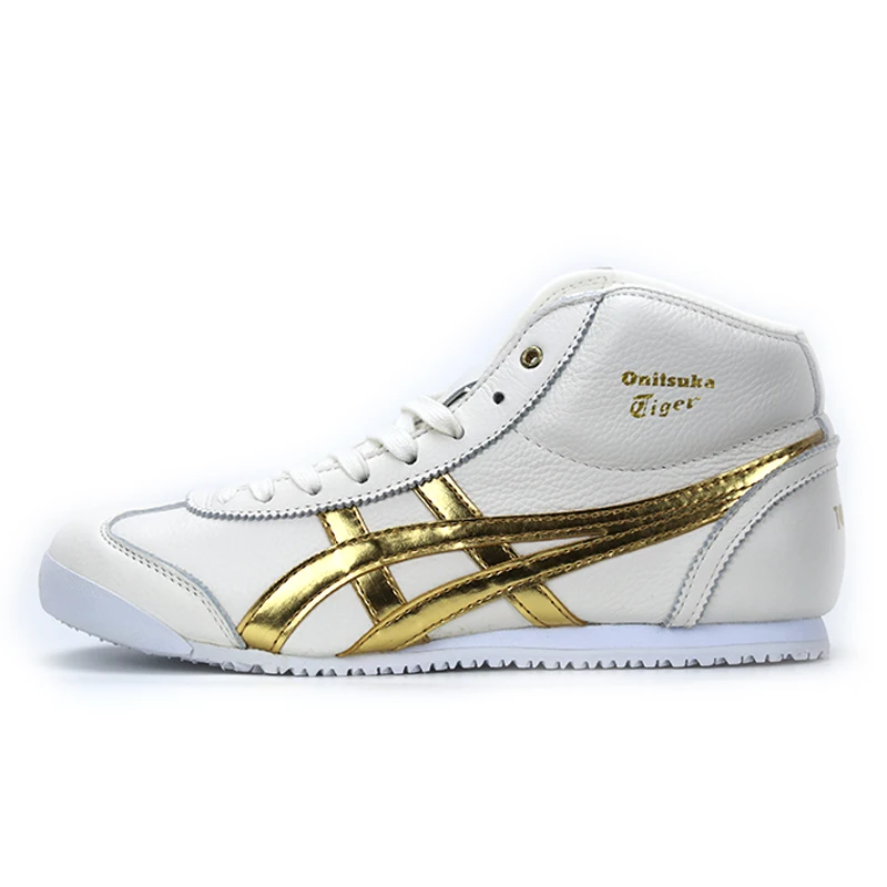 Оригинальные кроссовки Onitsuka Tiger; Женская Удобная Обувь для скейтборда; Мужская модная обувь с высоким берцем на шнуровке; Прочные спортивные ботинки унисекс наивысшего качества