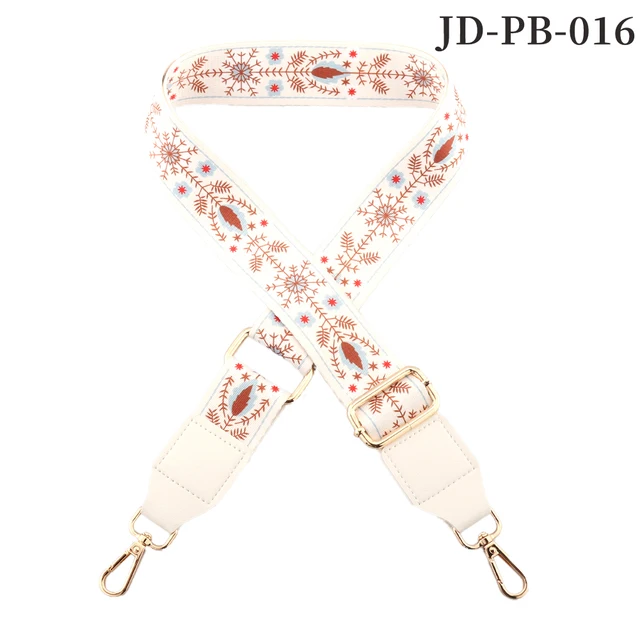 Bag Parts Accessories Shoulder Strap  for Handbags Adjustable Bag strap leather Belt Wide Rainbow  Purse Strap for Bag Replaceme JD-PB-016