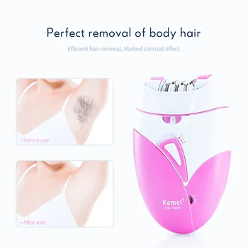 

Rechargeable Epilator Electric Shaver Women Depilador Removal Underarm Trimmer Household Shaving Machine Hair Removal Tools 38D
