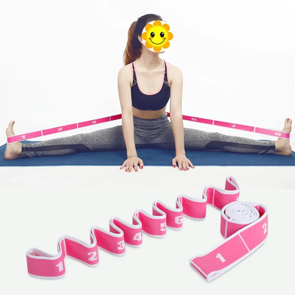 

Yoga Pull Strap Latin Dance Stretching Band Lengthened Multifunctional Dance Elastic Band