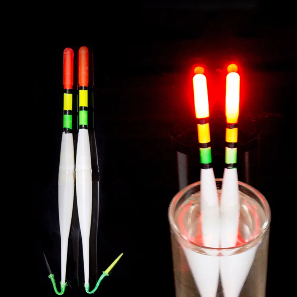 Flotadores De Pesca LED Luz Nocturna Eléctrica Aparejos De Pesca Equipo