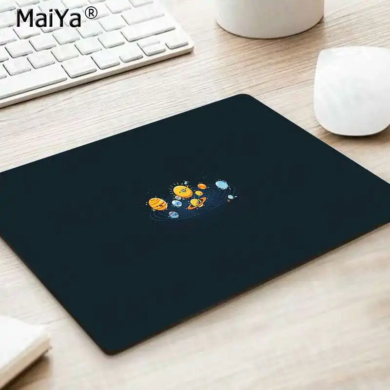MaiYa дизайн астероид красивый коврик для мышки в стиле аниме игровой коврик мышь - Цвет: No Lock Edge25x29cm