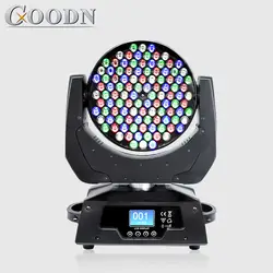 Высококачественная световая установка диджея DMX stage 108x3w rgbw led wash stage light moving head для бар Вечеринка сцена