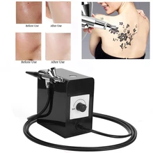 Airbrush Compressor Kit Oxygen Instrument Mini Airbrush Set for Beauty Makeup Cake Nail Body Art Tattoo Accessory US EU UK Plug