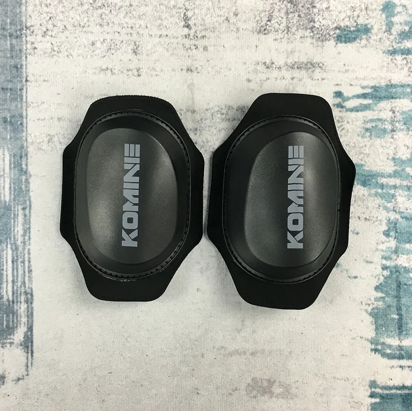 Komine Professional MEN Motorcycle Knee Pad Protective Road Racing Dedicated Curved Grinding Block Slider Racing Plus bend Knee