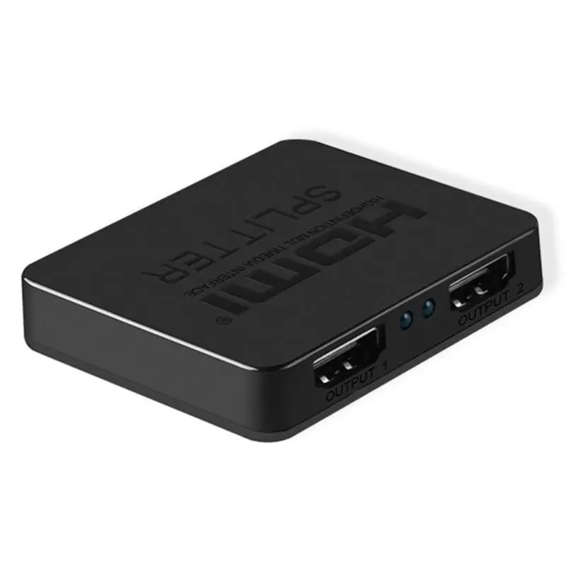 Прямая поставка 1 комплект Full HD 4K HDMI сплиттер 1X2 3D 1080P 2 порта повторитель усилитель концентратор устройство