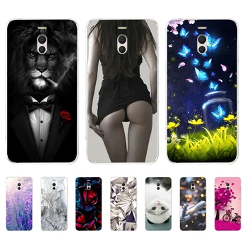 

For Meizu M5S M6 m5c Note Case Silicone Soft TPU Flower Phone Case For Meizu M5S M6 m5c Note Cover