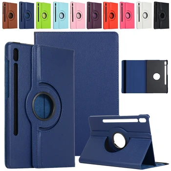 

Smart Cover for Samsung Galaxy Tab S7 Plus 2020 Funda Shell 360 Degree Rotating Stand Case for Galaxy Tab S7Plus T970 T975 Coque