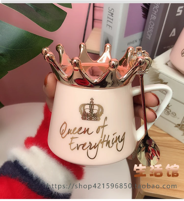 Кружки с короной OUSSIRRO молочные/кофейные кружки мультипликационные многоцветные