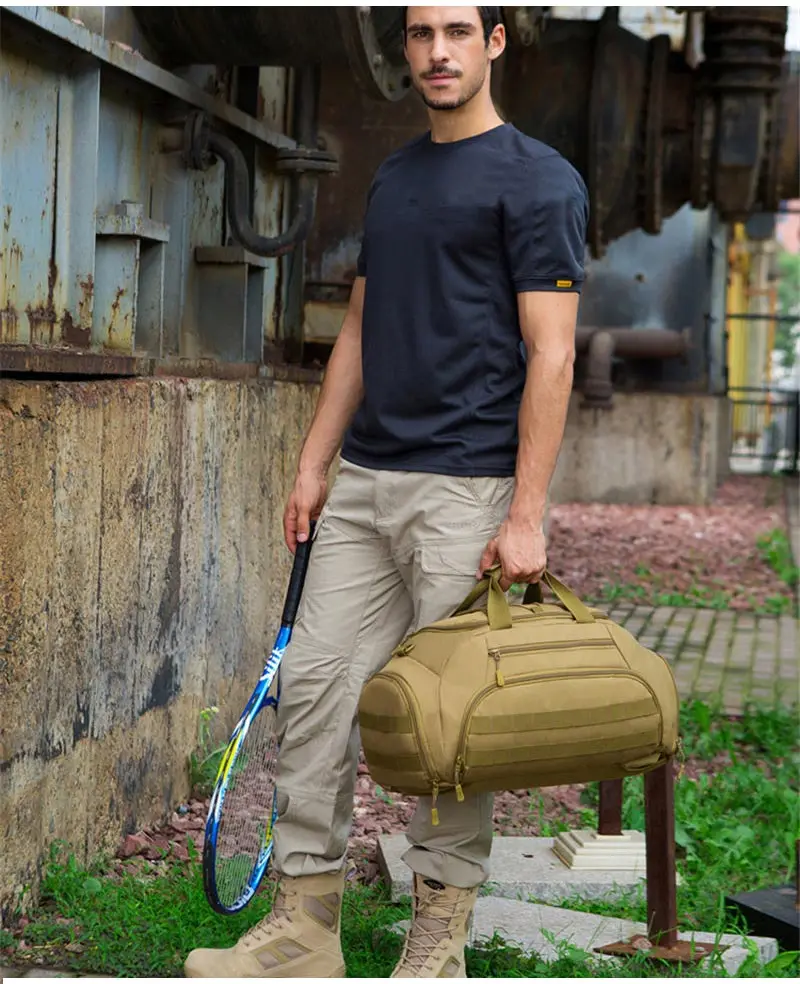 35L тренажерный зал Rugzak Tactische Militaire Molle Leger Tassen Водонепроницаемый Спорт Кемпинг 14 ''ноутбук камера Mannen Mochila