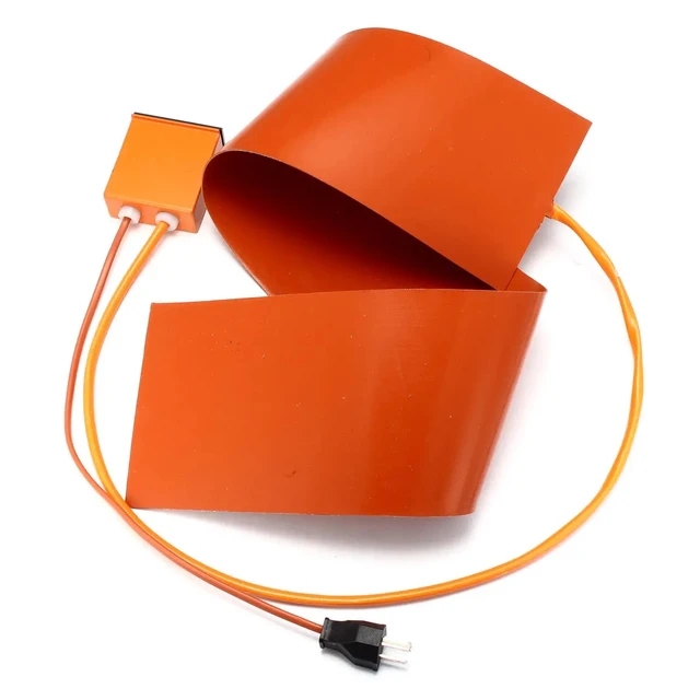 1200W 120 V -Os Szilikon Fűtés Hőtakaró Gitár Oldalsó Hajlító Fűtőpárnák+ Vezérlő - Image 3