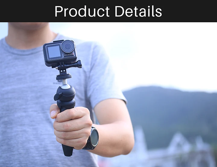 Ulanzi Mini Tripod, Cell Phone Tripod, Tabletop Holder Tripod Stand for iPhone/Camera/DLSR/Android Smartphone/Projector