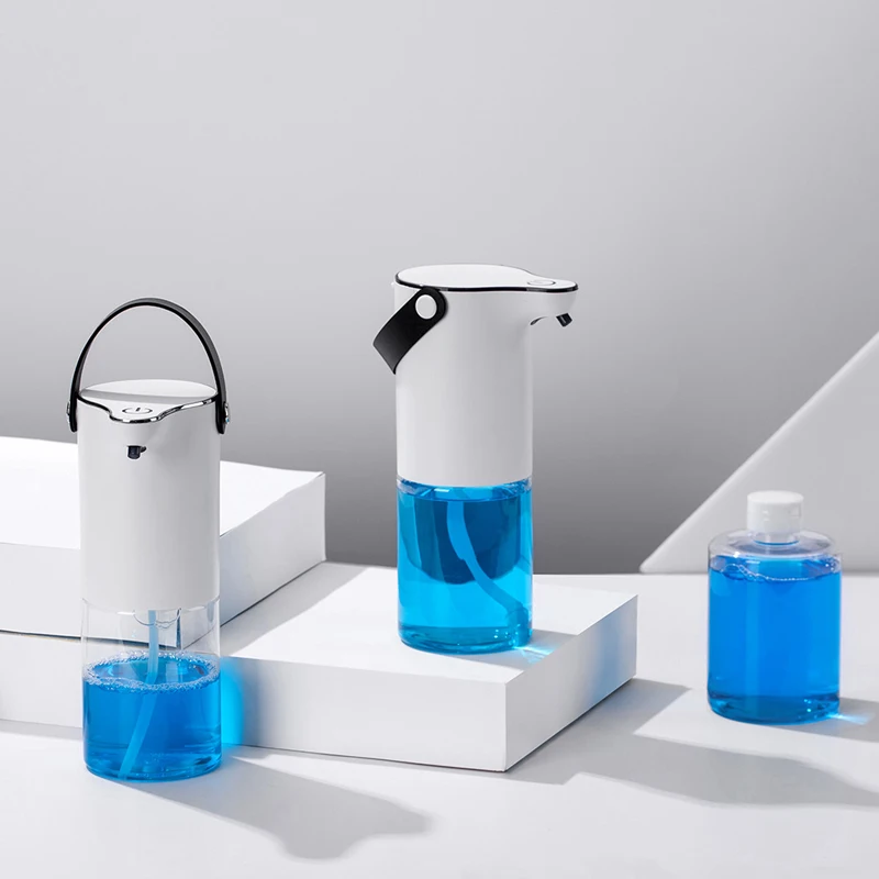Liquid Soap Dispenser 320Ml Automatic Smart Touchless USB ABS Electroplated Sensor Hand Sanitizer Bottle for Kitchen Bathroom Liquid Soap Dispenser 320Ml Automatic Smart Touchless USB ABS Electroplated Sensor Hand Sanitizer Bottle for Kitchen Bathroom