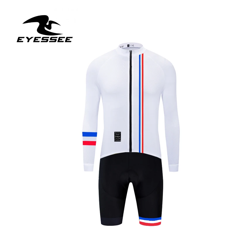Triatlon EYESSEE, одежда для велоспорта с длинным рукавом для гонок, профессиональная французская одежда для велоспорта, Ciclismo Ropa, одежда для велоспорта, спортивная одежда для триатлона - Цвет: Triatlon