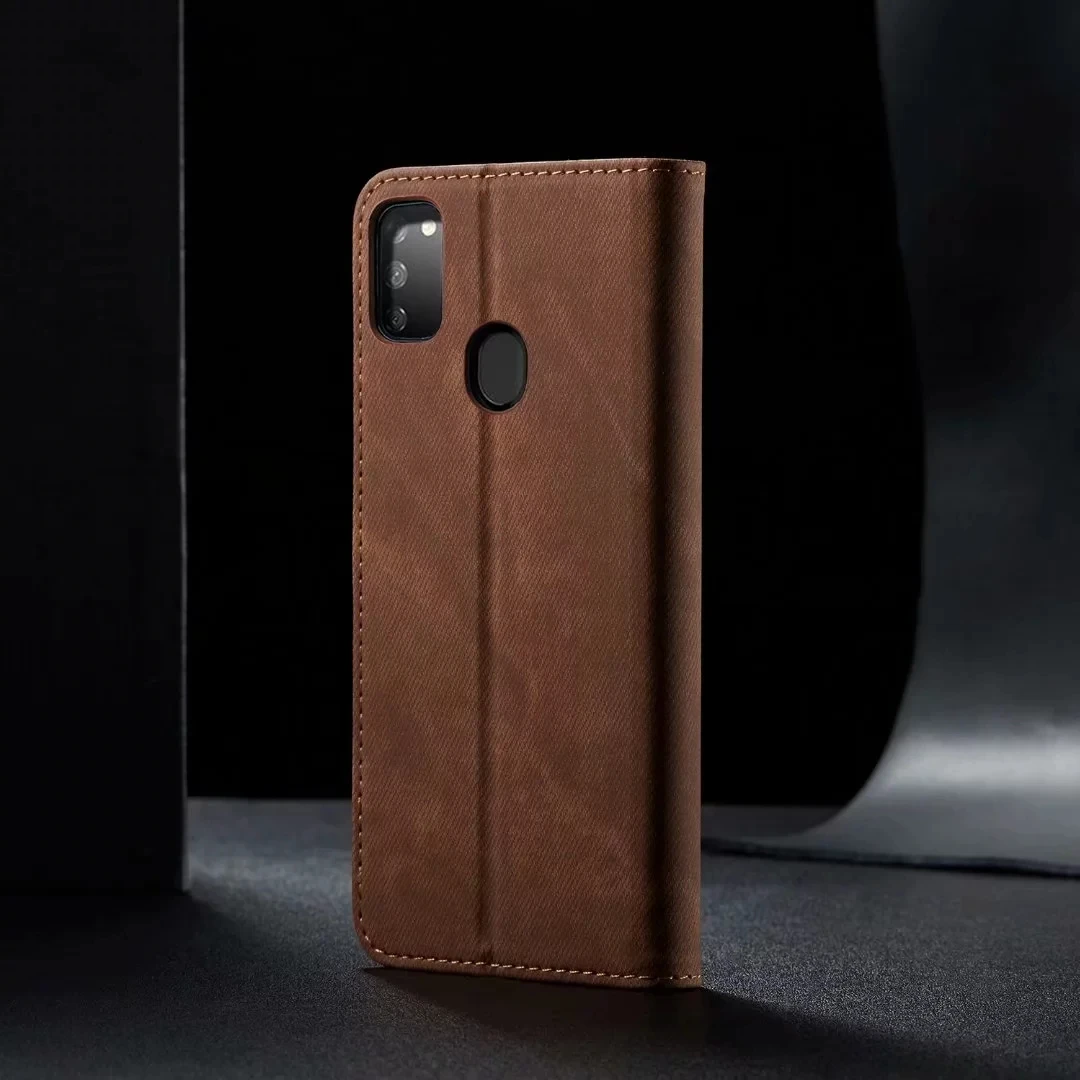 Флип Чехол Для samsung Galaxy S11 плюс S10 плюс S10 5G M30S A50S A30S A50 A70 A30 A20 из искусственной кожи джинсы Чехол-книжка для телефона чехол Чехол