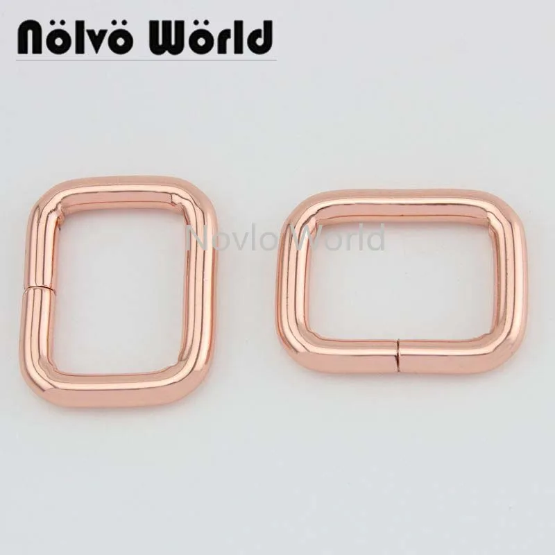 Мир Nolvo 5 20 100 шт. цветов 27*19 мм прямоугольные металлические пряжки лента для ремня 1