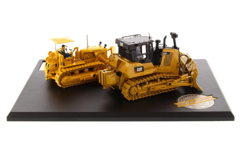 Семейный трактор 1:50 Cat D7 гусеничный (около 1955 1959) и D7E (ток) игрушка|shipping car to
