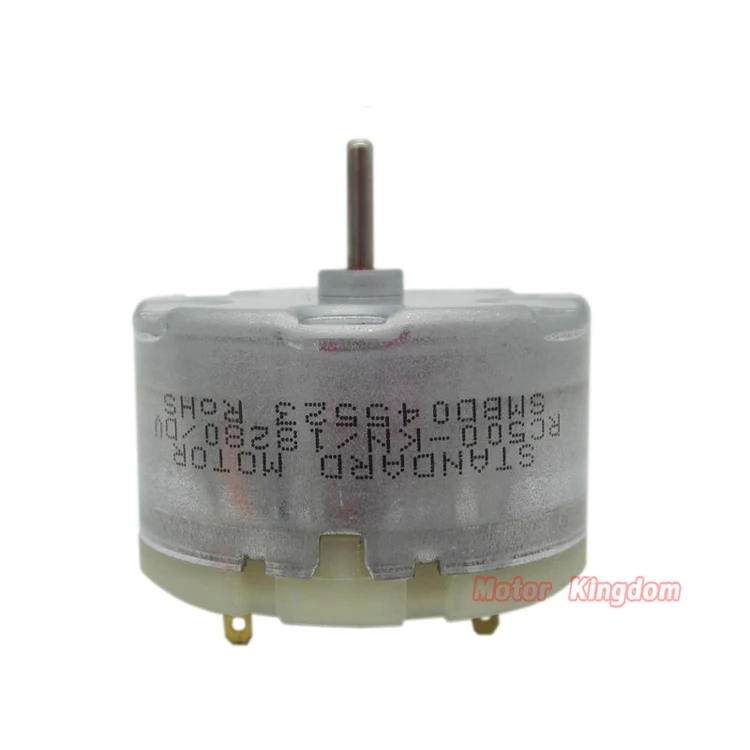 

Standard RC500KN-18280 Perfumer Humidifier DC Motor 6V 5400RPM Mini RF-500 Micro 32mm Round Motor