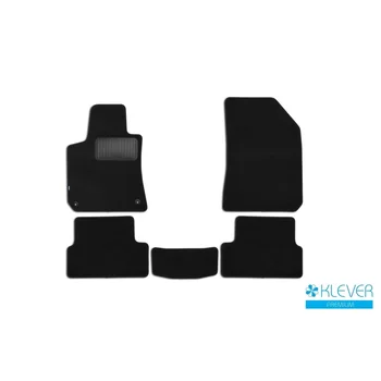 

Floor mats Klever premium Peugeot 308 2014, HB. 5 PCs (textiles) (Peugeot)