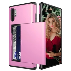 Deluxe Wallet Case with Card Slot and Hidden Armor Cover - S23 Plus (Pink)