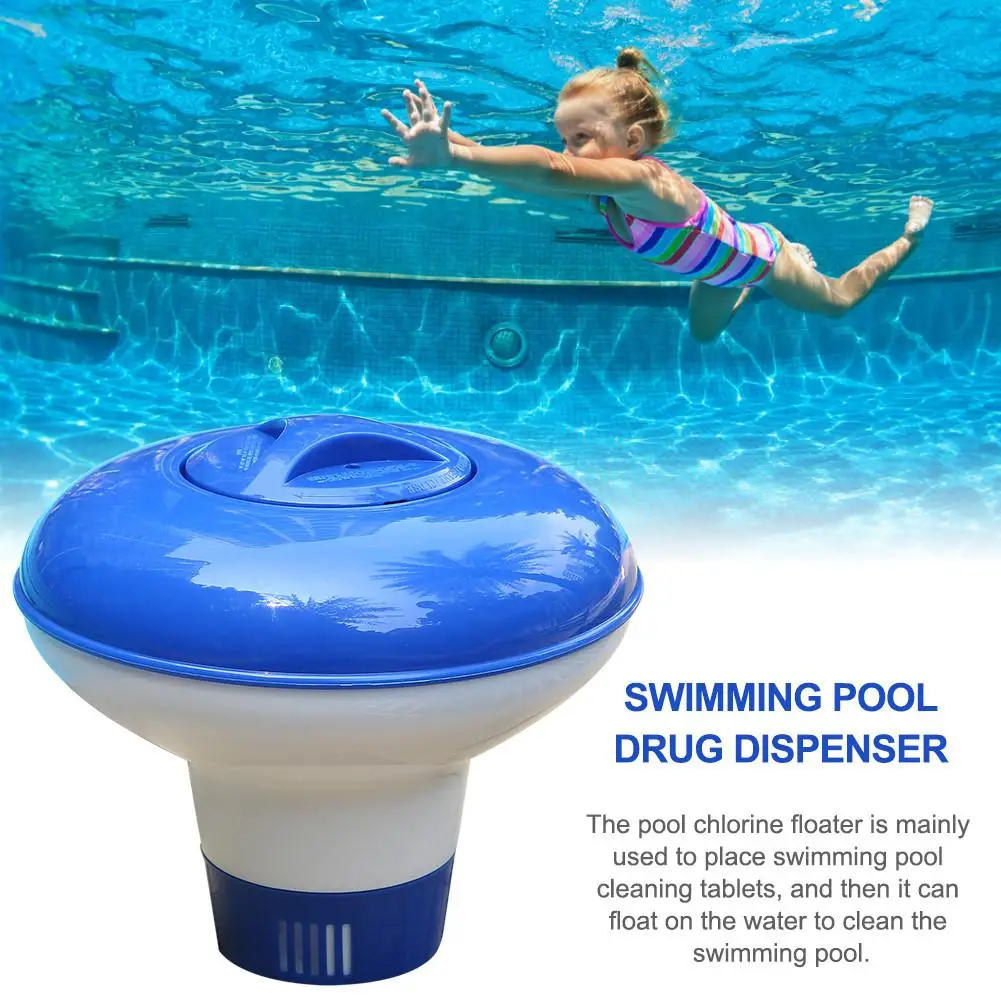 swimming pool chlorine dispenser floating chlorine dispenser pool chlorine tablet floater 1 5in tablet holder for swimming pools