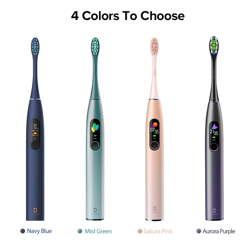 Global Version Oclean X Pro Sonic Electric Toothbrush Adults Smart Color Touch Screen Sonic Electric Tooth Brush App Control Global Version Oclean X Pro Sonic Electric Toothbrush Adults Smart Color Touch Screen Sonic Electric Tooth Brush App Control