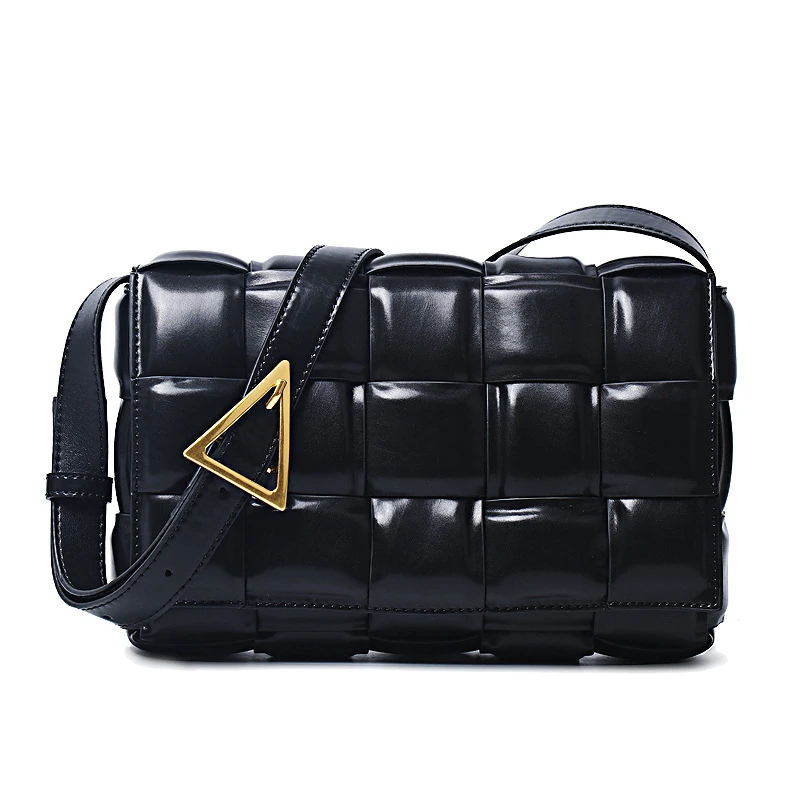 woven leather handbag designer