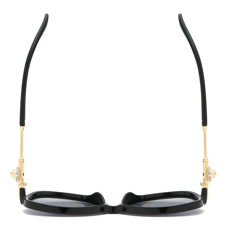 Женские винтажные солнцезащитные очки TUZENGYONG, в крупной оправе, роскошные дизайнерские поляризационные дамские очки