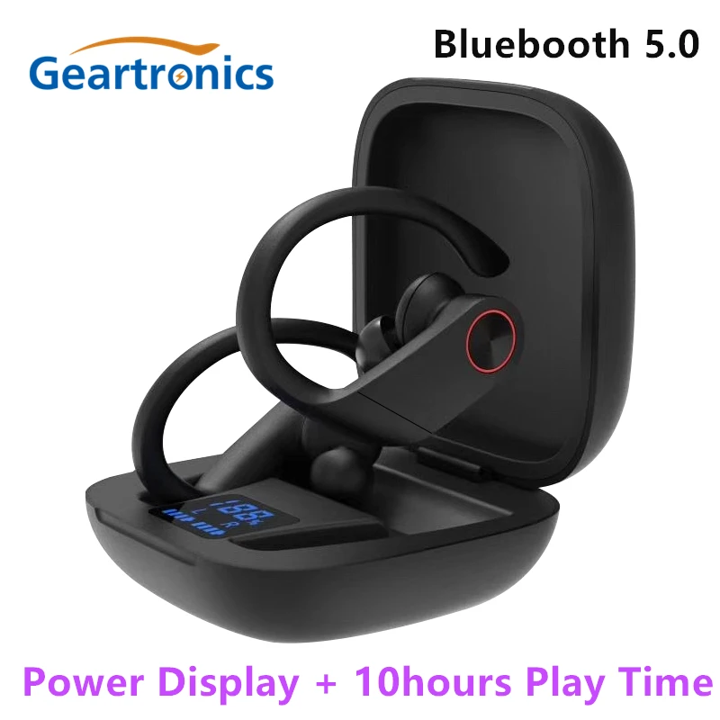 Беспроводные наушники True HBQ PRO TWS, Bluetooth 5,0, стерео спортивные наушники, чехол, 950 мА/ч, водонепроницаемые наушники с Ушными крючками, микрофон, PK Q32 Q62