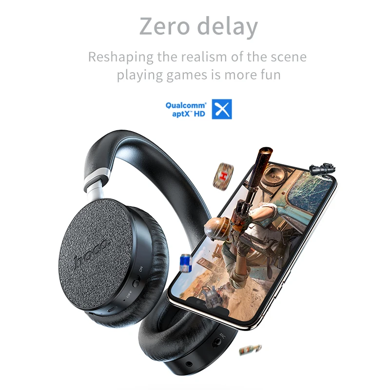 HOCO S3 активные беспроводные bluetooth-наушники с шумоподавлением, портативная гарнитура с микрофоном для мобильных телефонов и музыкальных звонков