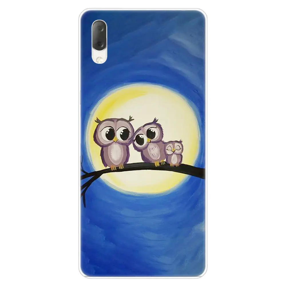 008 Красочные Милая Сова Жесткий чехол для Sony Xperia L1 L2 L3 X XA XA1 XA2 XA3 ультра 10 плюс E5 XZ XZ1 XZ2 компактный XZ3 XZ5 2 20 крышка - Цвет: 008