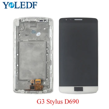 

Tested 5.5" IPS LCD For LG G3 Stylus D690 LCD Display D690 Touch Screen Panel Senor Glass Digitizer Assembly Replacement Parts