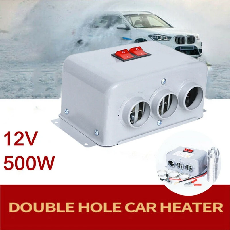 500W 12V автомобильный обогреватель Портативный вентилятор влагоулавливатель обогревающая грелка для лобового стекла автомобиля