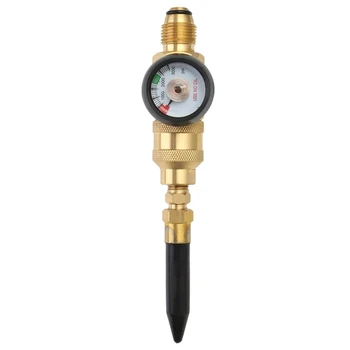 

ABSF Helium Tank Latex Balloon Inflator Regulator With Gauge For G5/8 Tank Valves