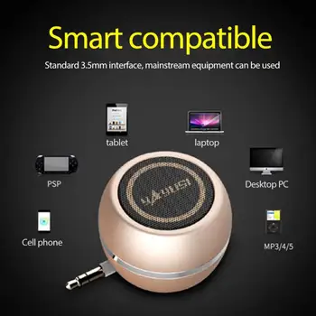 

Portable Speaker-Mobile Phone Mini Speaker, MP3 Player Amplifier External High Quality Sound Wired Speakers Mini New Speaker