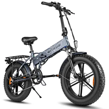 

[EU Direct] ENGWE EP-2 Folding Electric Bike 12.5Ah 48V 500W 7 Speed 20in Fat Tire E-bike 35km/h Max speed Snow Electric Bicycle