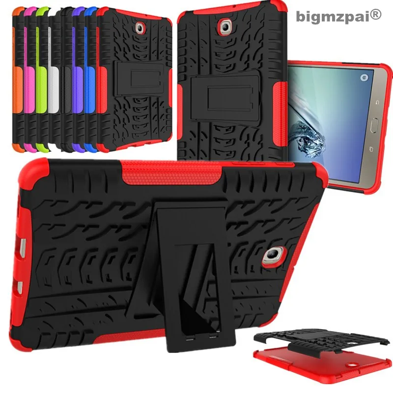 360 полный защитный чехол для Samusng Galaxy Tab S2 8 0 дюймов SM T710 T715 T713 T719 ослепляющий